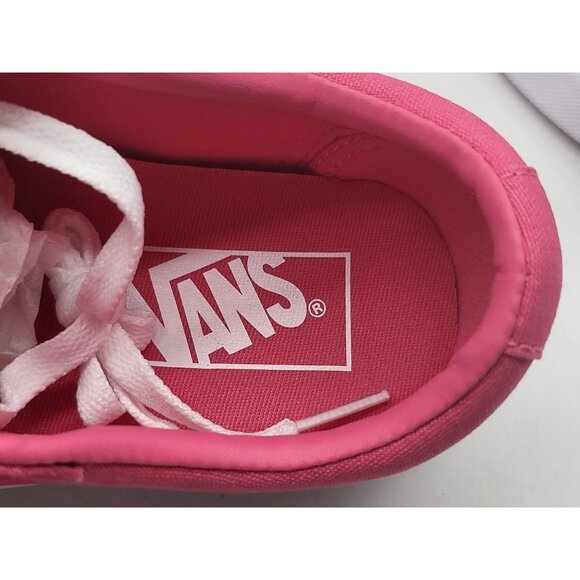 Vans Ward Women's 6.5 Pink Honeysuckle Canvas Skate Shoes Low Top Casual - Picture 9 of 10